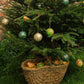 Gold and White Bauble