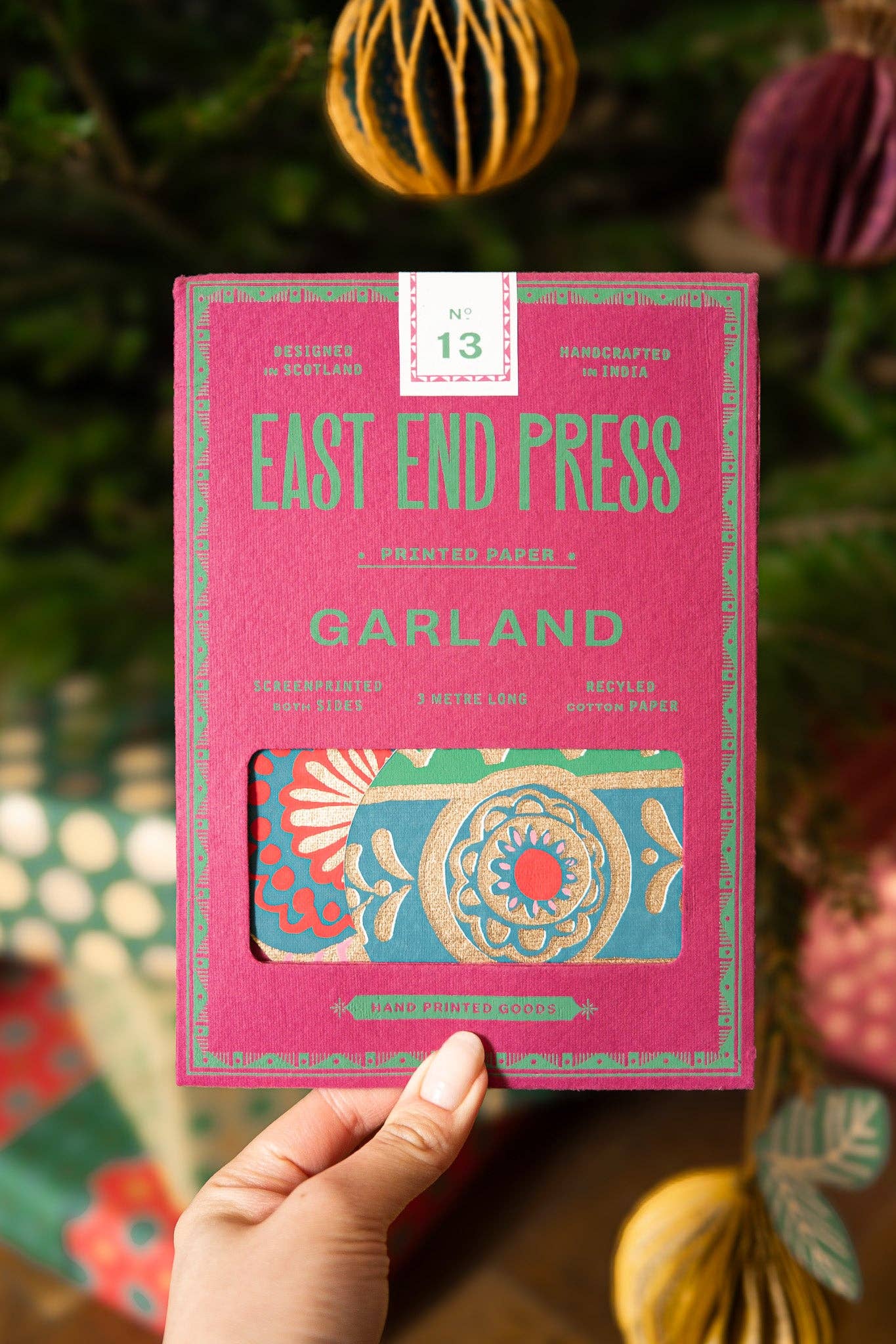 Baubles Sewn Garland