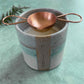 Double Handle Wax Melting Spoon - Solid Copper | Handmade