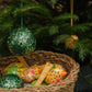 Emerald Green and Gold Bauble