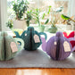 Teapot and Teacup Decor-Bookish Party Decor: Deep Teal / Teapot