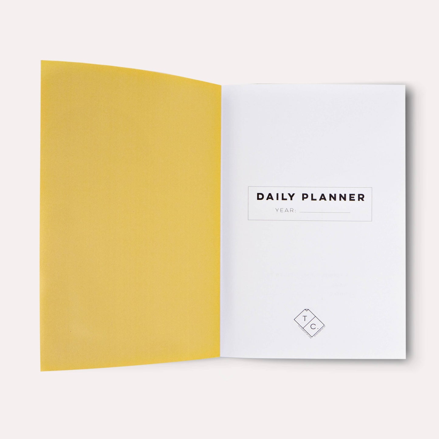 Flora Undated Daily Planner Book