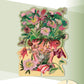 Tulips & Peonies laser cut birch plywood keepsake & card 