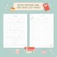 Reading Journal – 50 Page Book Review Notebook