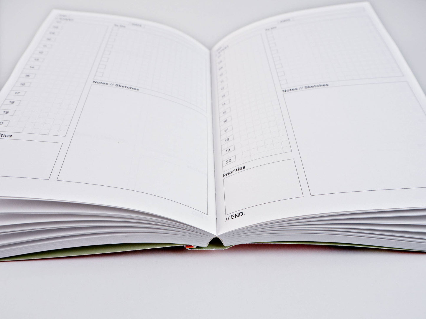 Palau Undated Daily Planner Book