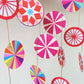 Colourful Wheel Garland