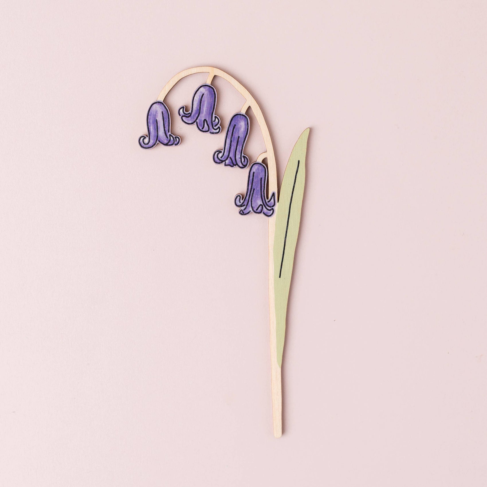 Wooden Wildflowers: Bluebells