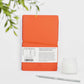 Make a Mark Refillable Planner Orange - Recycled Leather