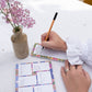 A5 Week Planner - Blumen