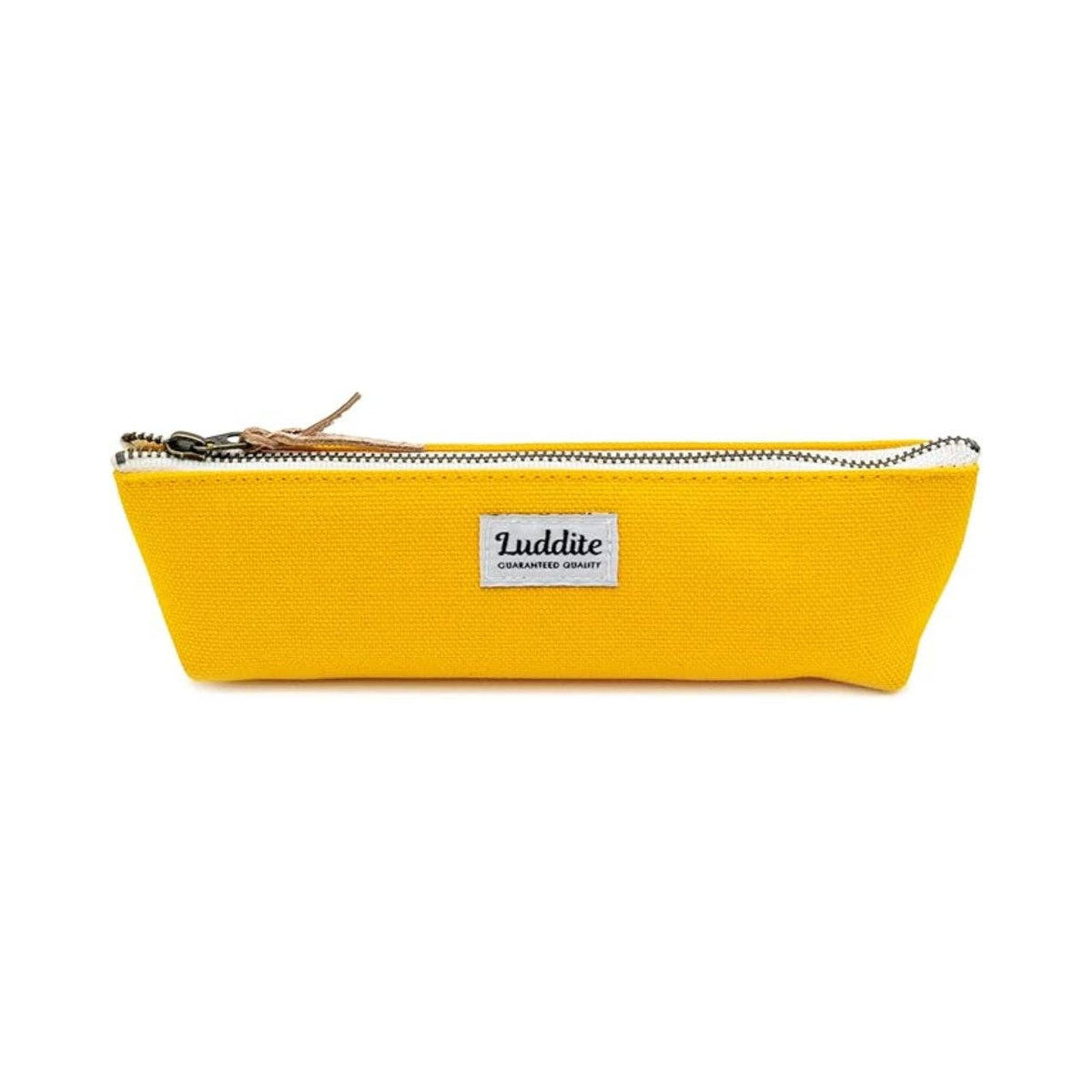 Luddite Boat Pen Case – Japanese Canvas & Denim in Three Sizes: Teal / Small
