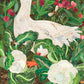 Goosey Gander laser cut birch plywood keepsake and card