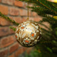 Gold and White Bauble