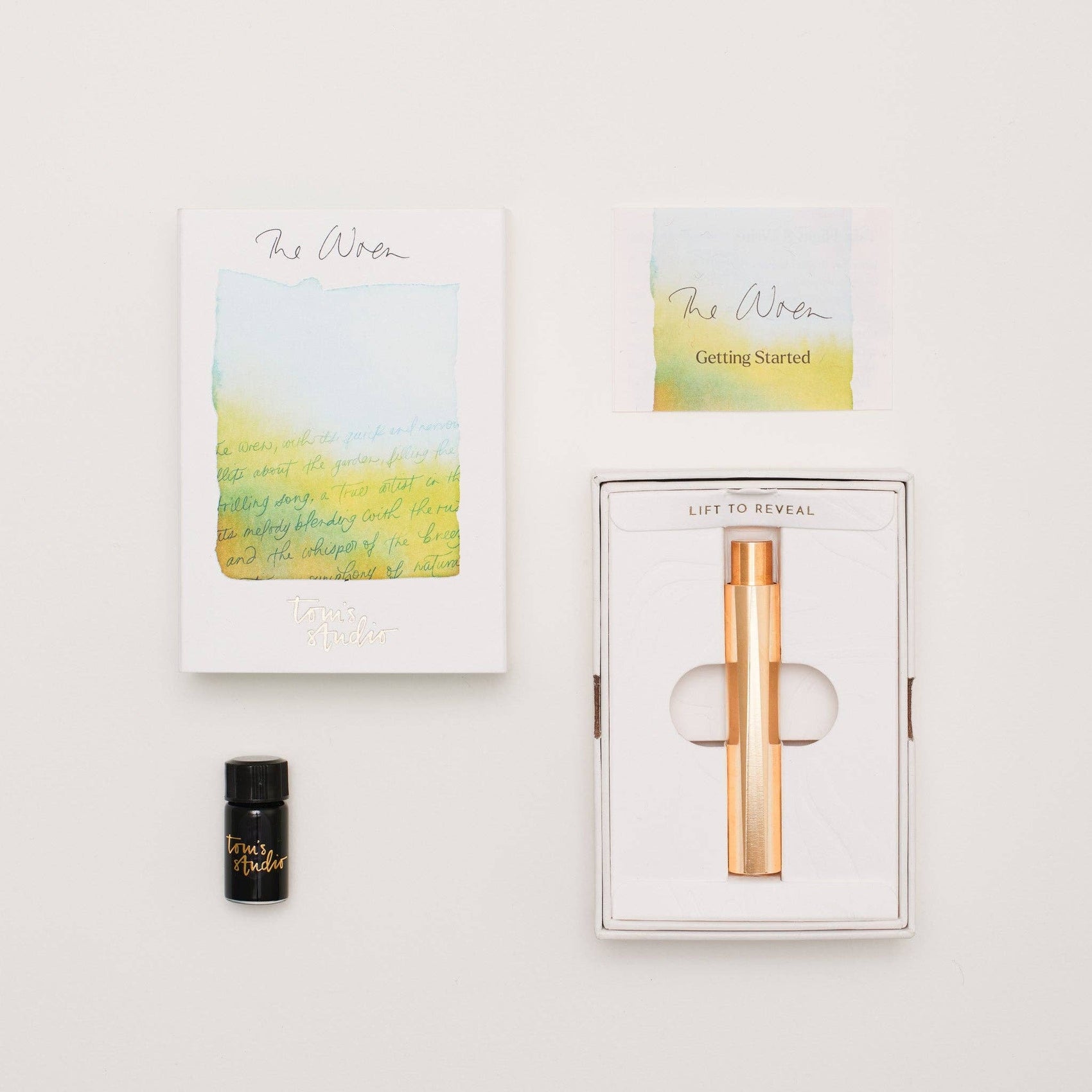 The Brass Wren - Refillable Writing Pen