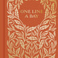 Gilded One Line a Day - A Five-Year Memory Book (Diary or Journal)