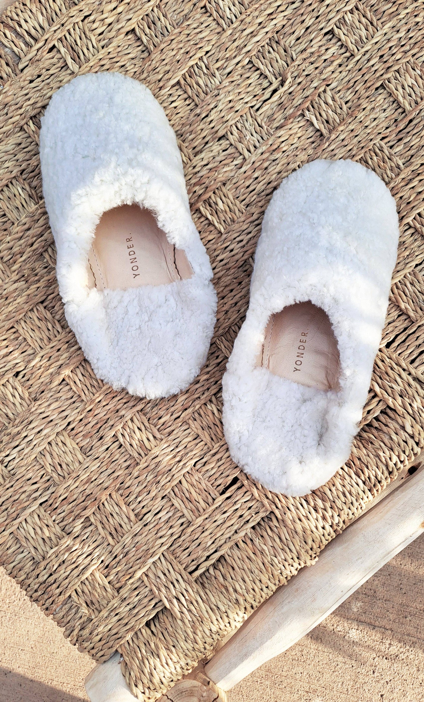 Sheepskin Babouche Slippers: Small