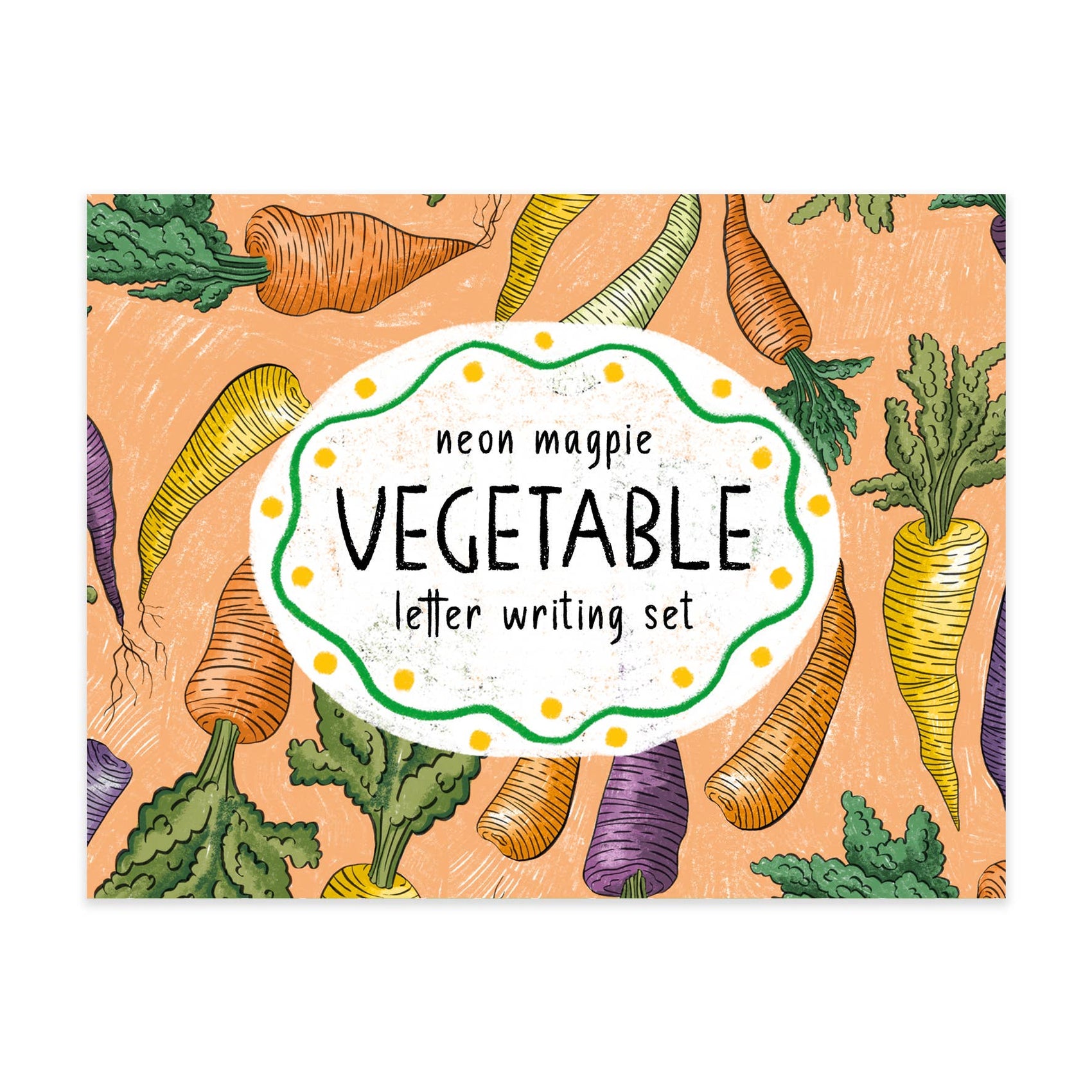 Vegetable Letter Writing Set