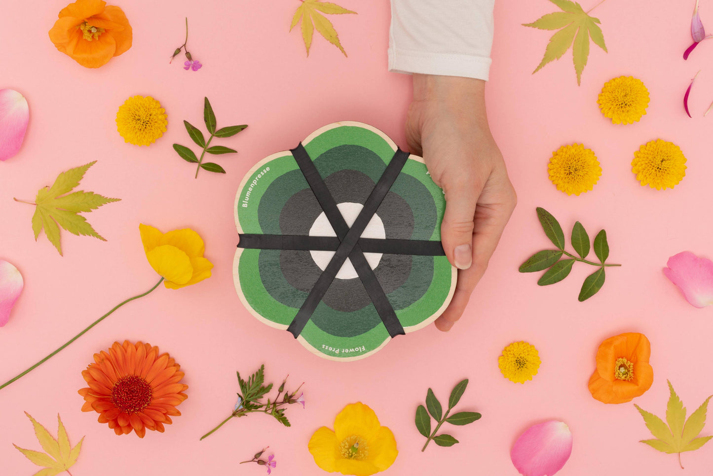 Flower Shaped Press - Green