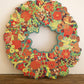 Christmas Foliage Cotton Board Wreath