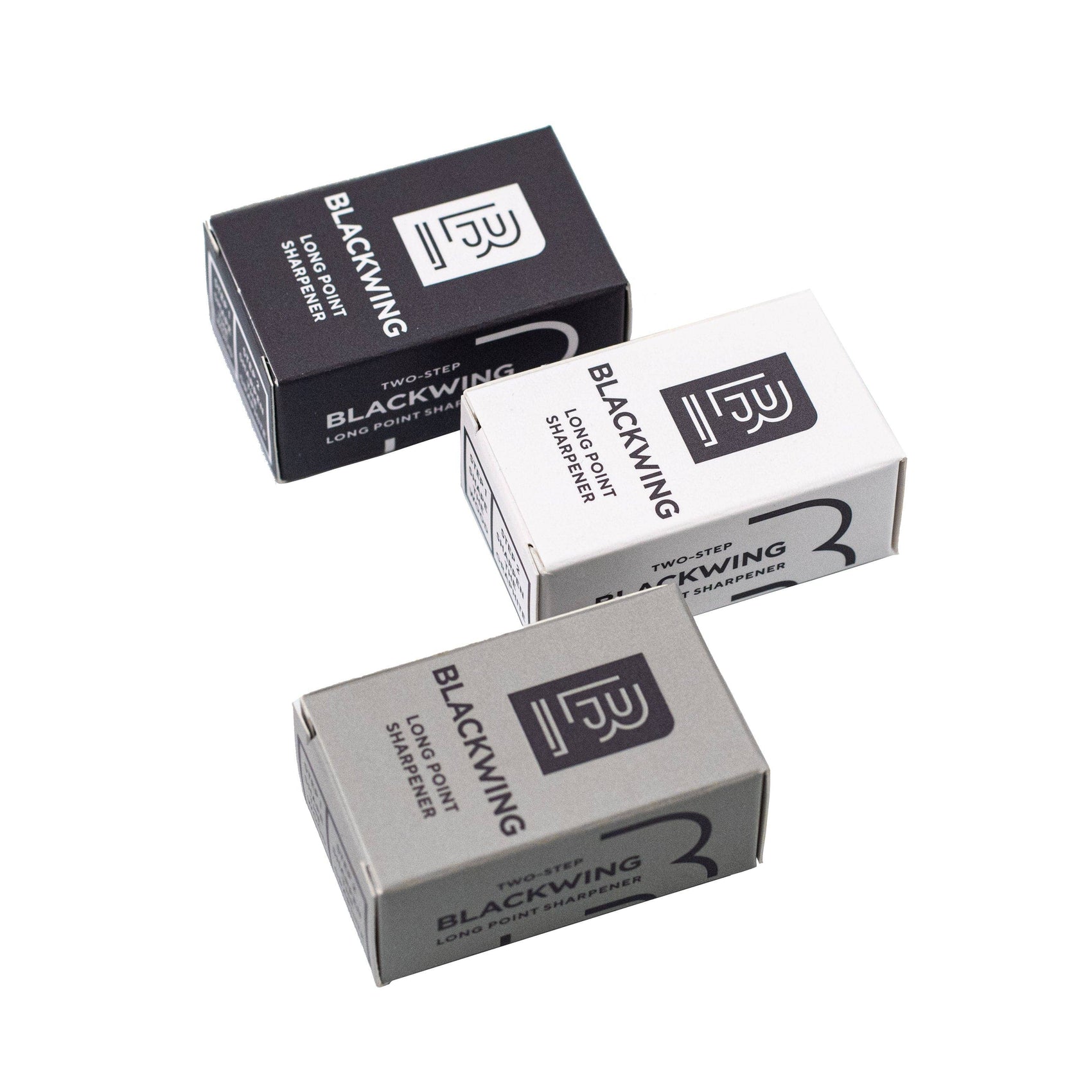 Blackwing Two-Step Long Point Pencil Sharpener: White