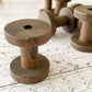 Ribbon Reel in Dark Wood | Decorative Wooden Spool