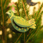 Partridge Screen-Printed Board Decoration
