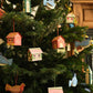 Gingerbread House Screen-Printed Board Decoration