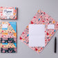 Sunday Letter Pigeon, Folding Letter Stationery, Pack of 6
