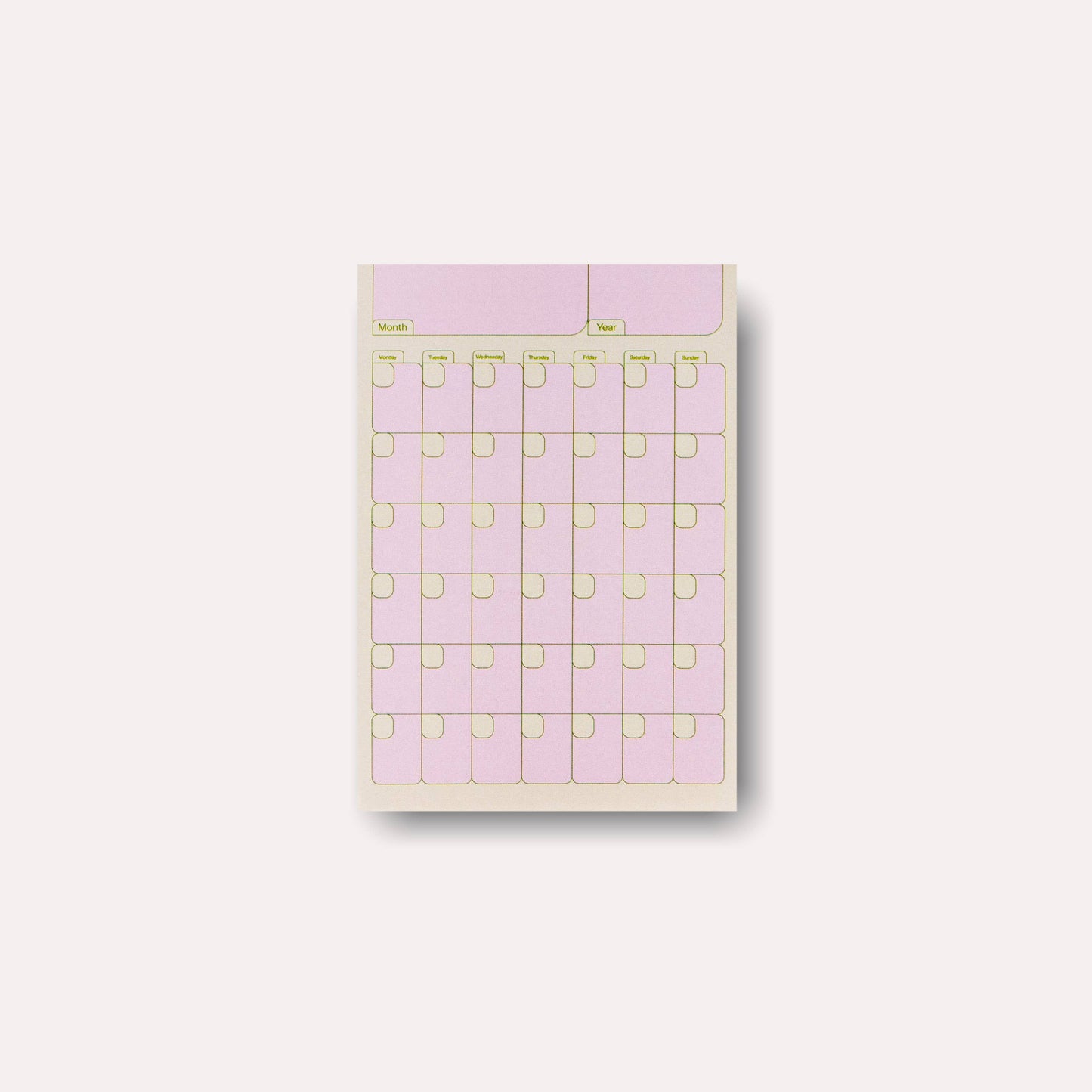 Casetta Monthly Planner Sticky Notes