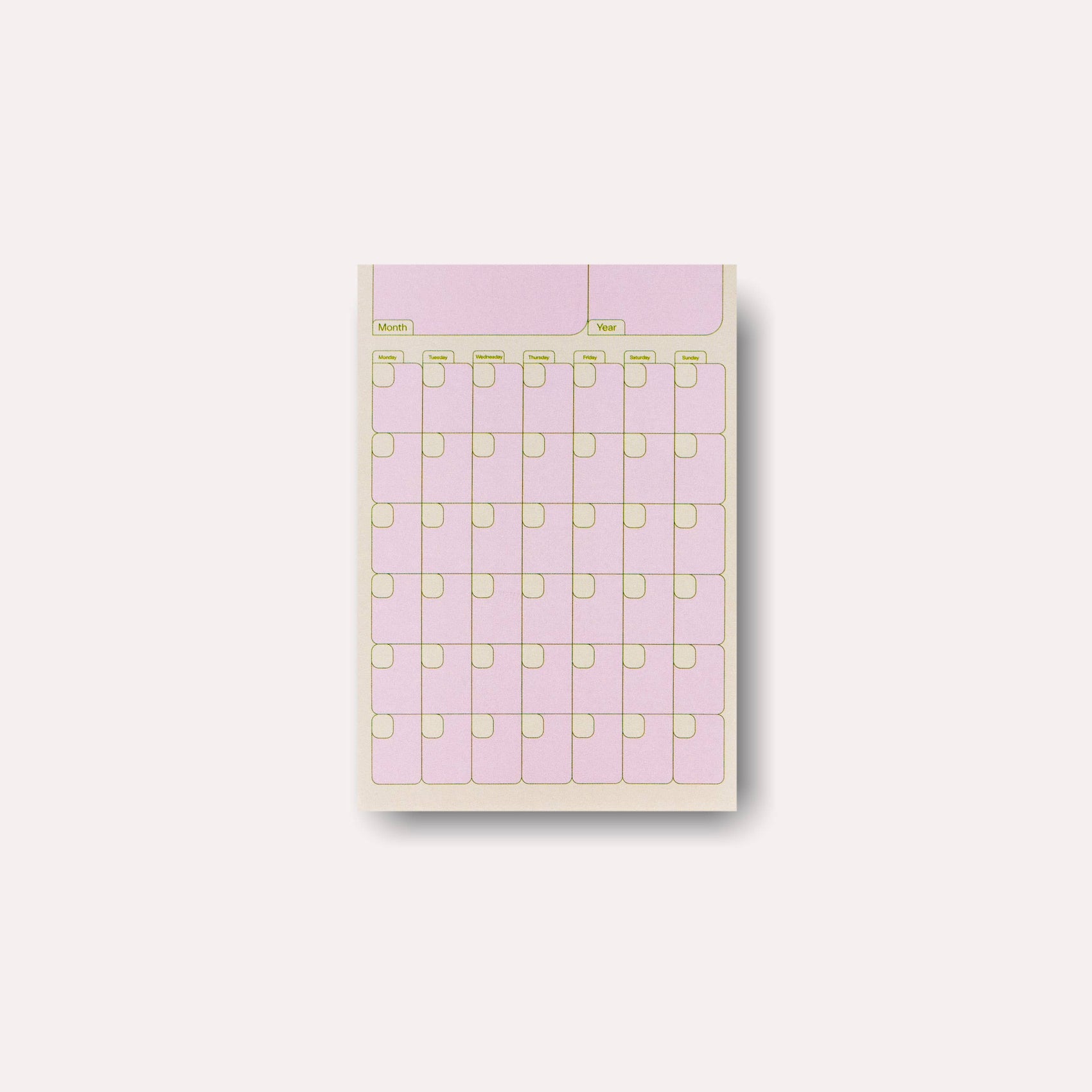 Casetta Monthly Planner Sticky Notes