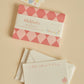 Set of 10 Notelets - A little note just to say Floral 