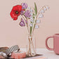 Wooden Sweet Pea Gift – April Birth Flower - Sustainable