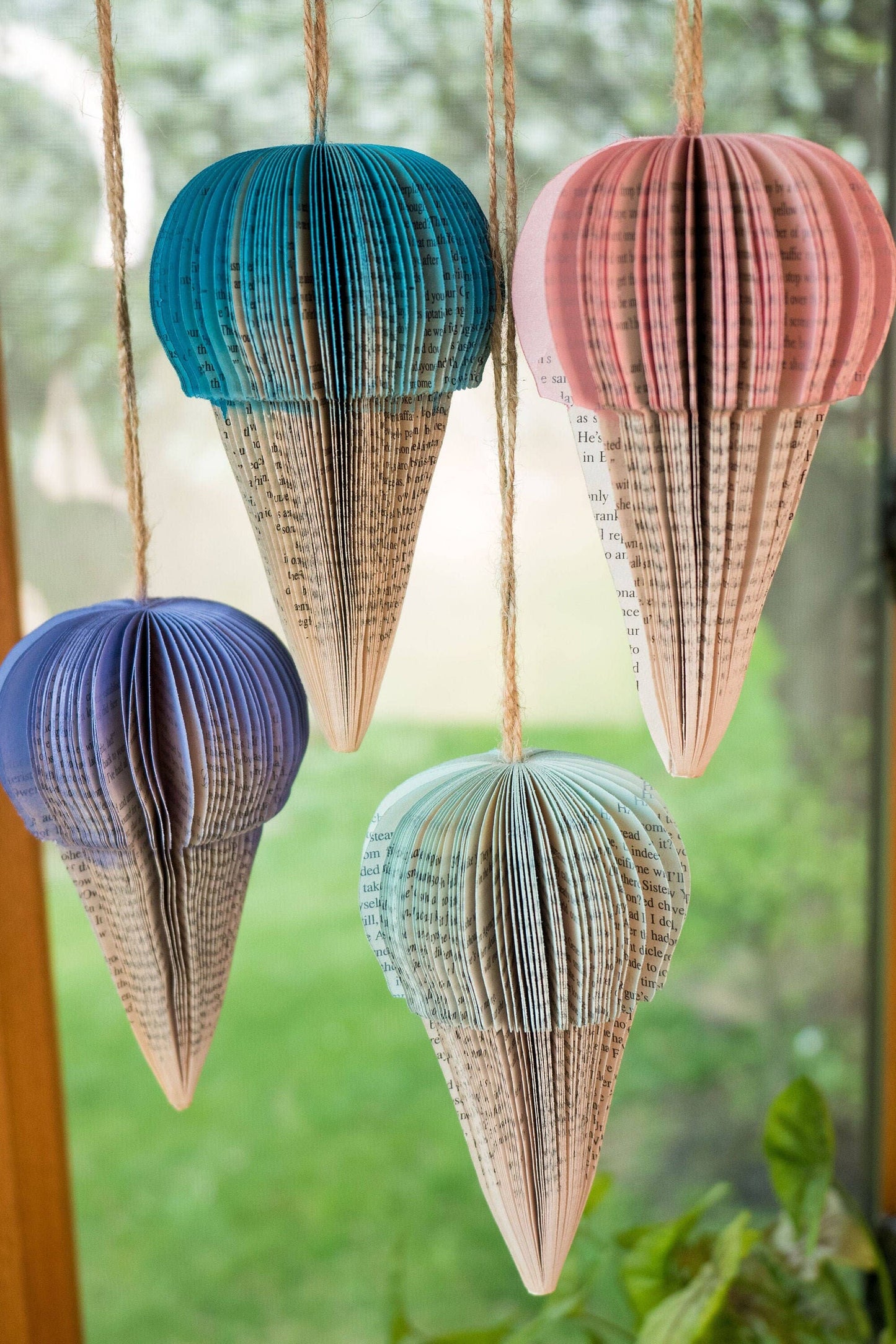 Ice Cream Cone-Summer Decor-Birthday Decor: Mint Green