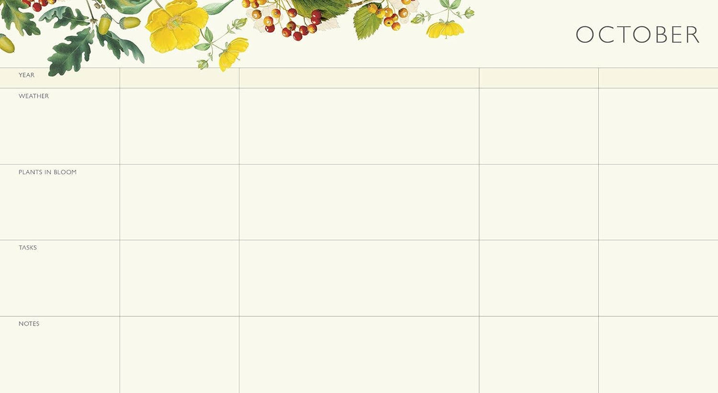 RHS Gardener's Five Year Record Book
