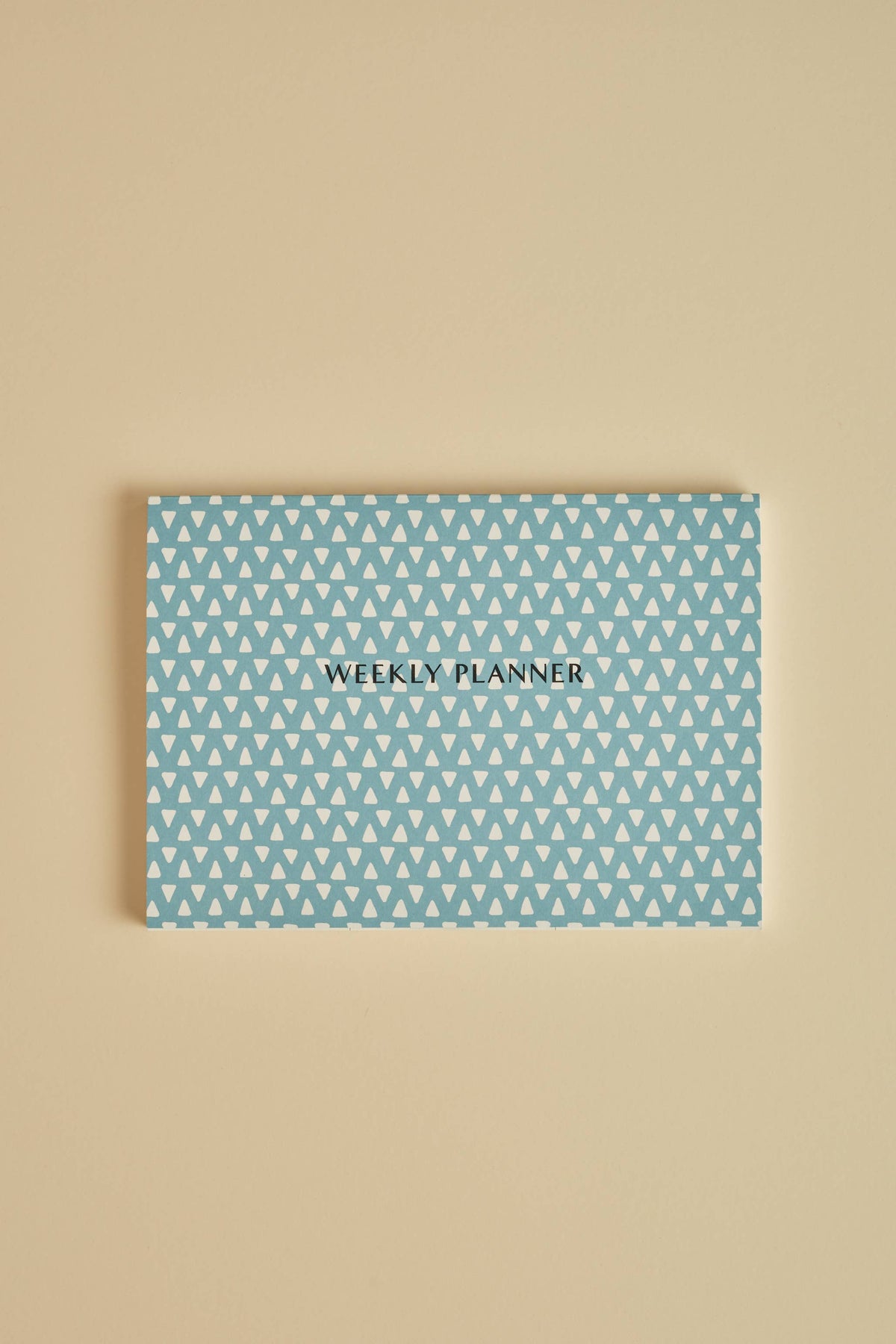Weekly Planner Blue Triangles