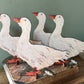 Goosey Gander laser cut birch plywood keepsake and card