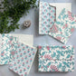 Harriet Handmade Note Card and Envelope Set | Block Printed