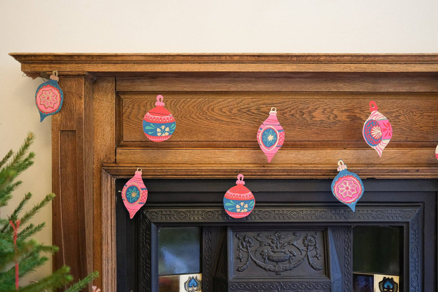 Baubles Sewn Garland