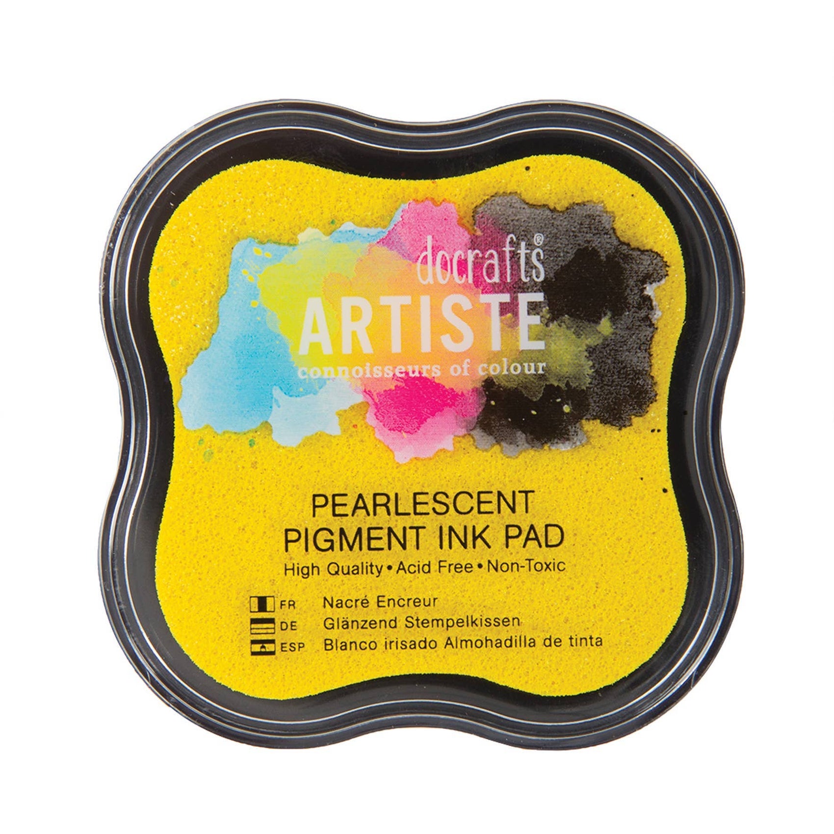 Artiste Pigment Ink Pad - Pearlescent Gold Shimmer