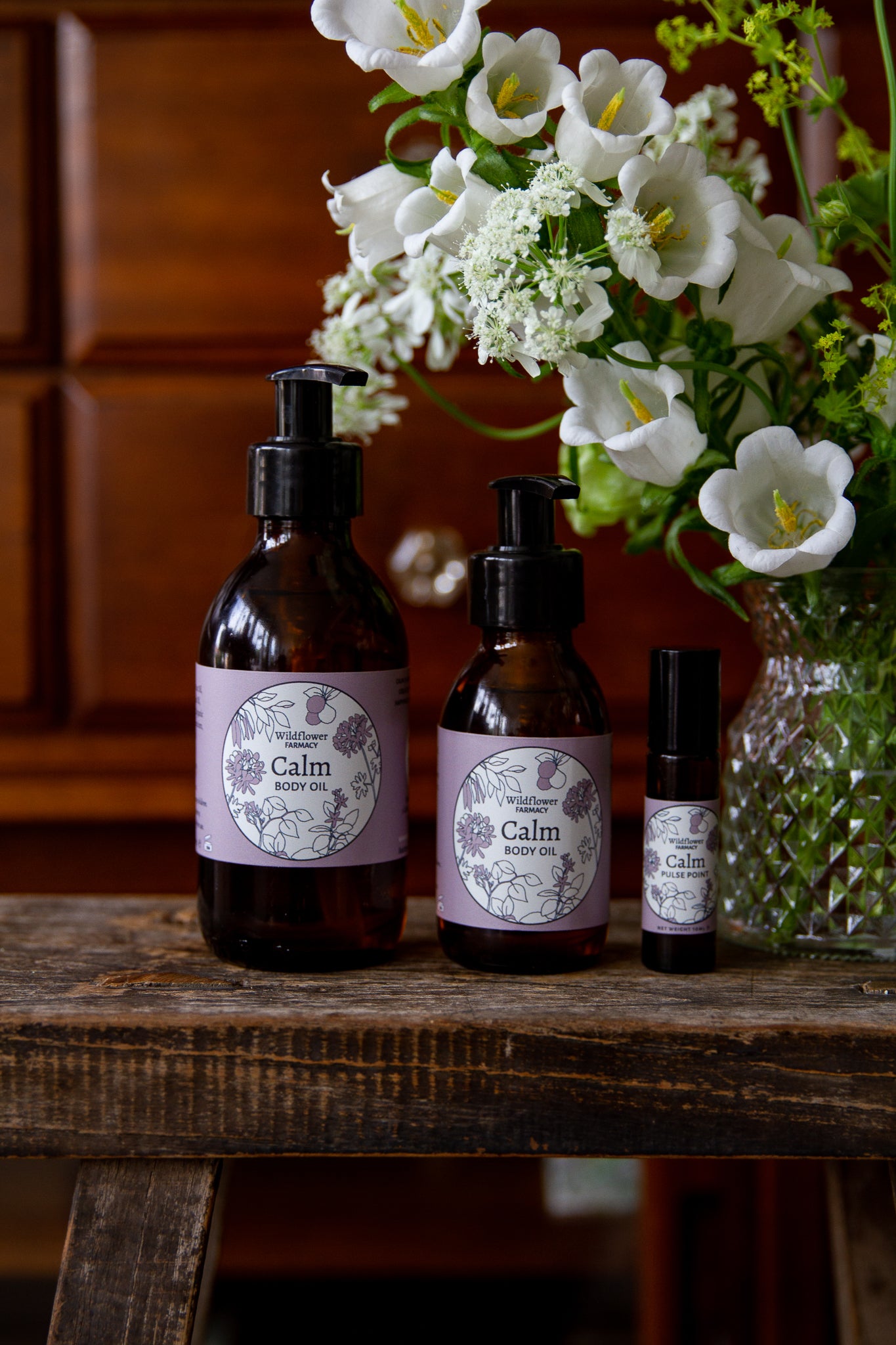 Calm Body Oil/ Floral & Citrus Notes
