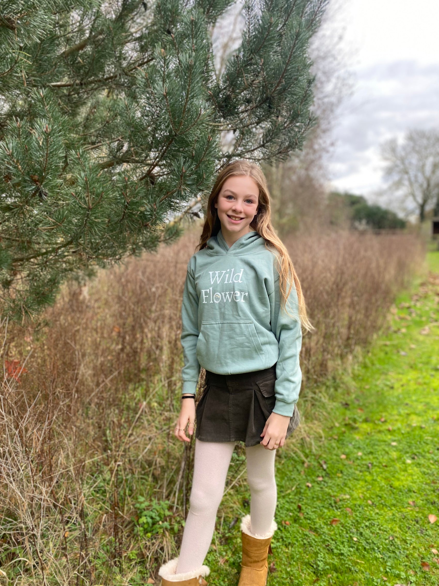 Children's Wild Flower Hoodie