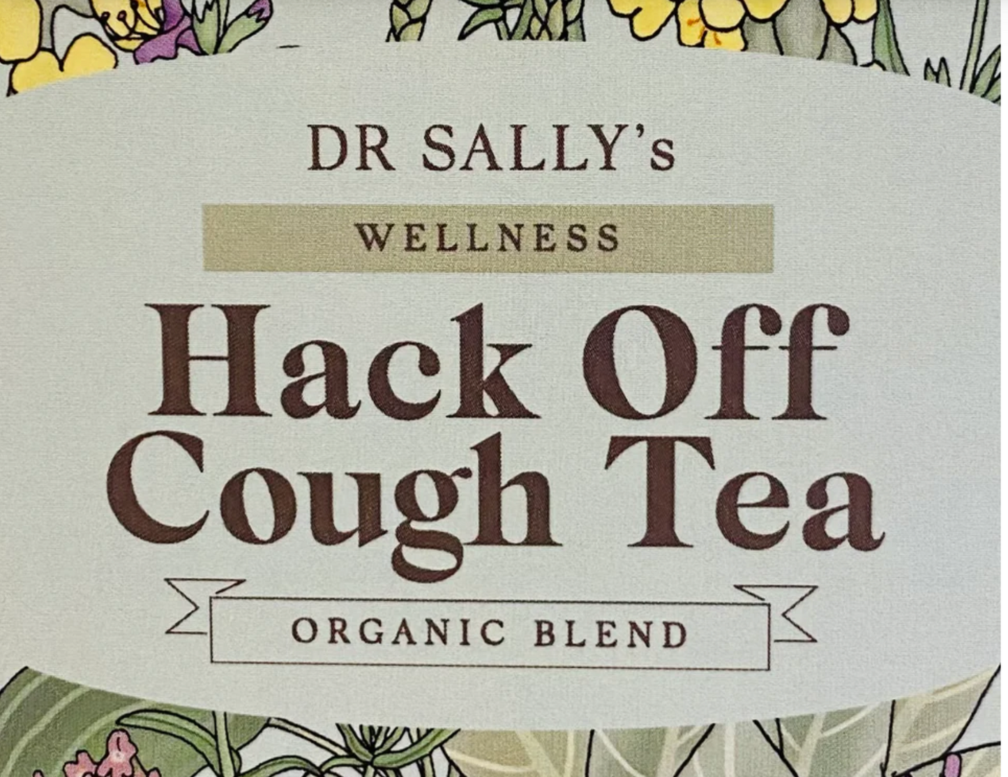 Dr Sally's Botanicals Hack Off Cough Tea