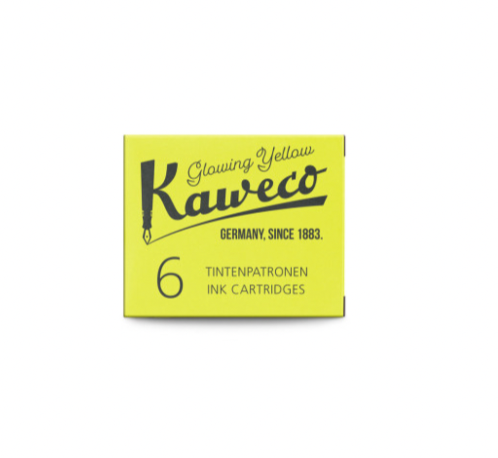 KAWECO INK CARTRIDGES - Glowing Yellow