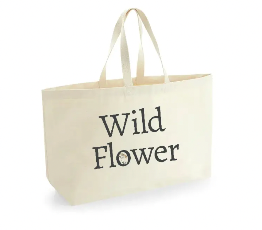 Wildflower Oversized Tote Bag