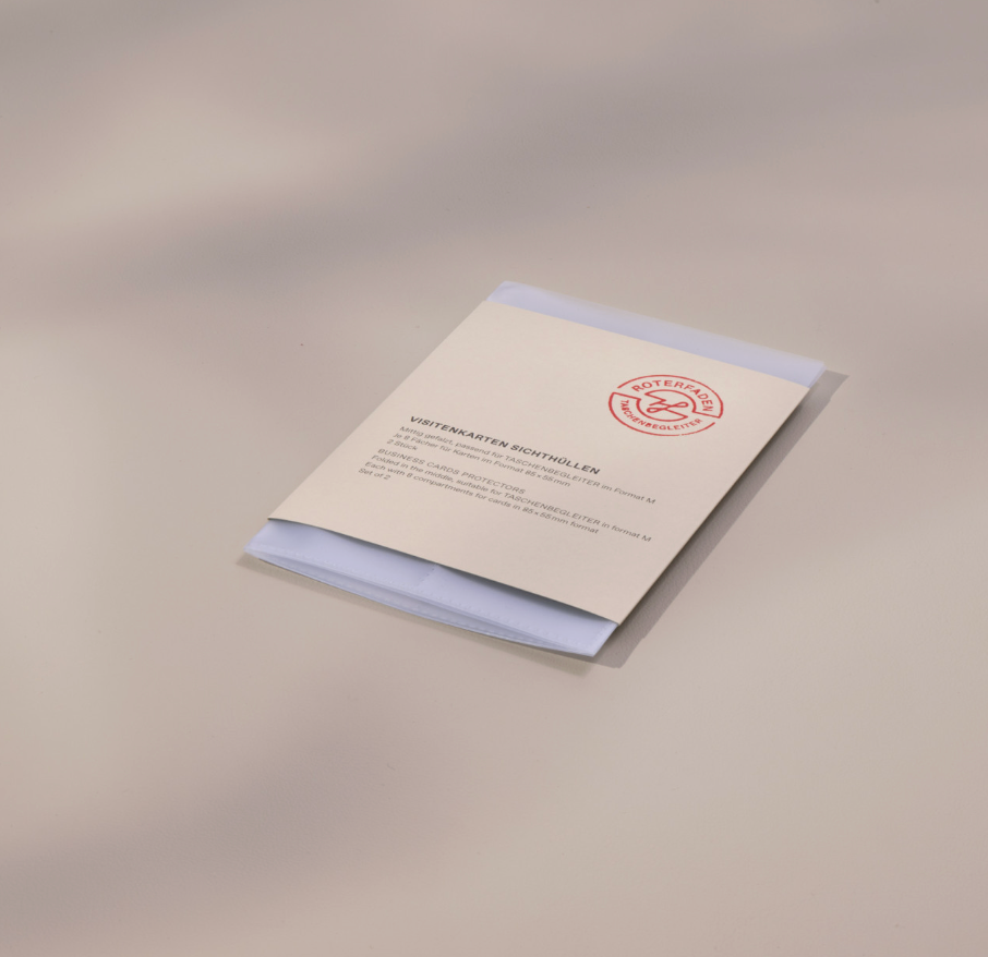 Business cards protectors // Set of 2