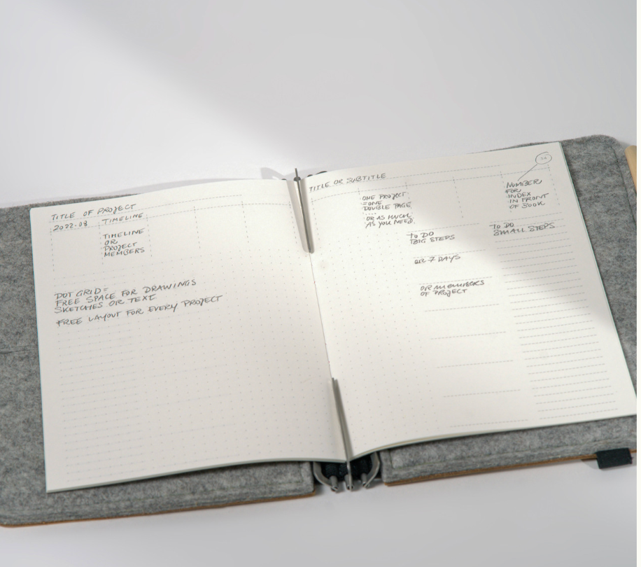 Notebook Project Planner