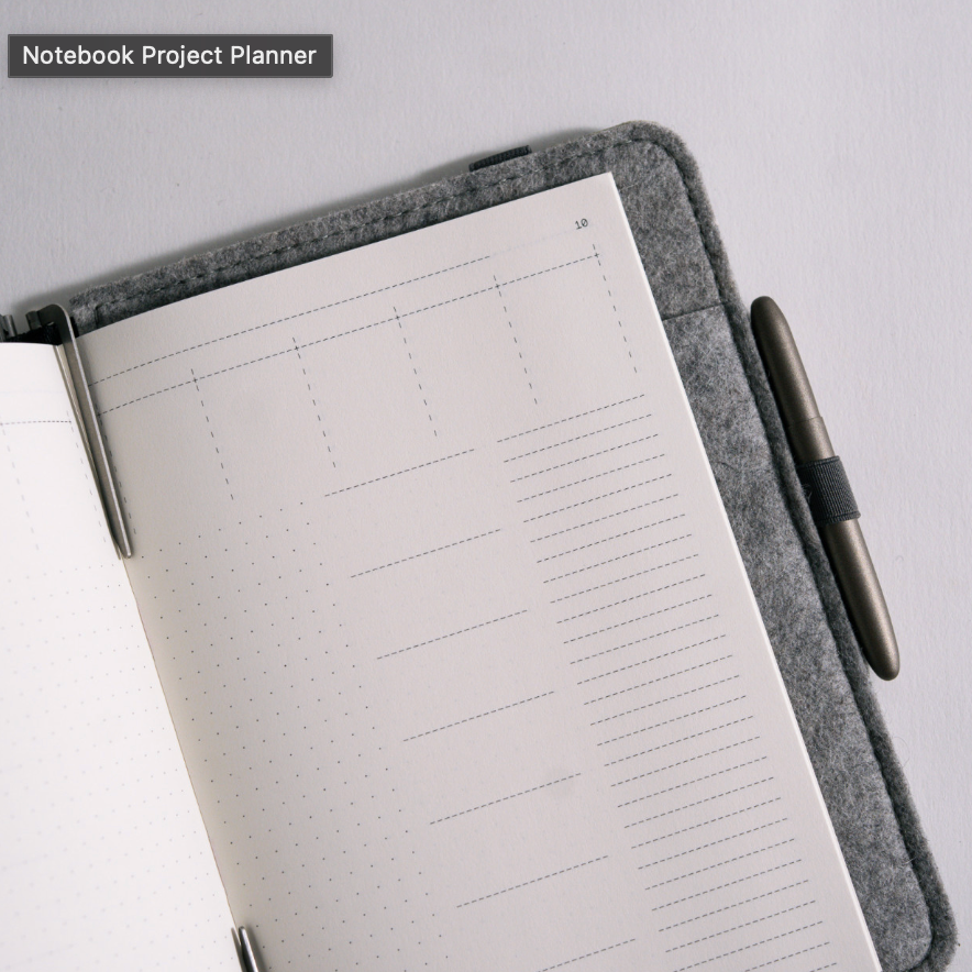 Notebook Project Planner