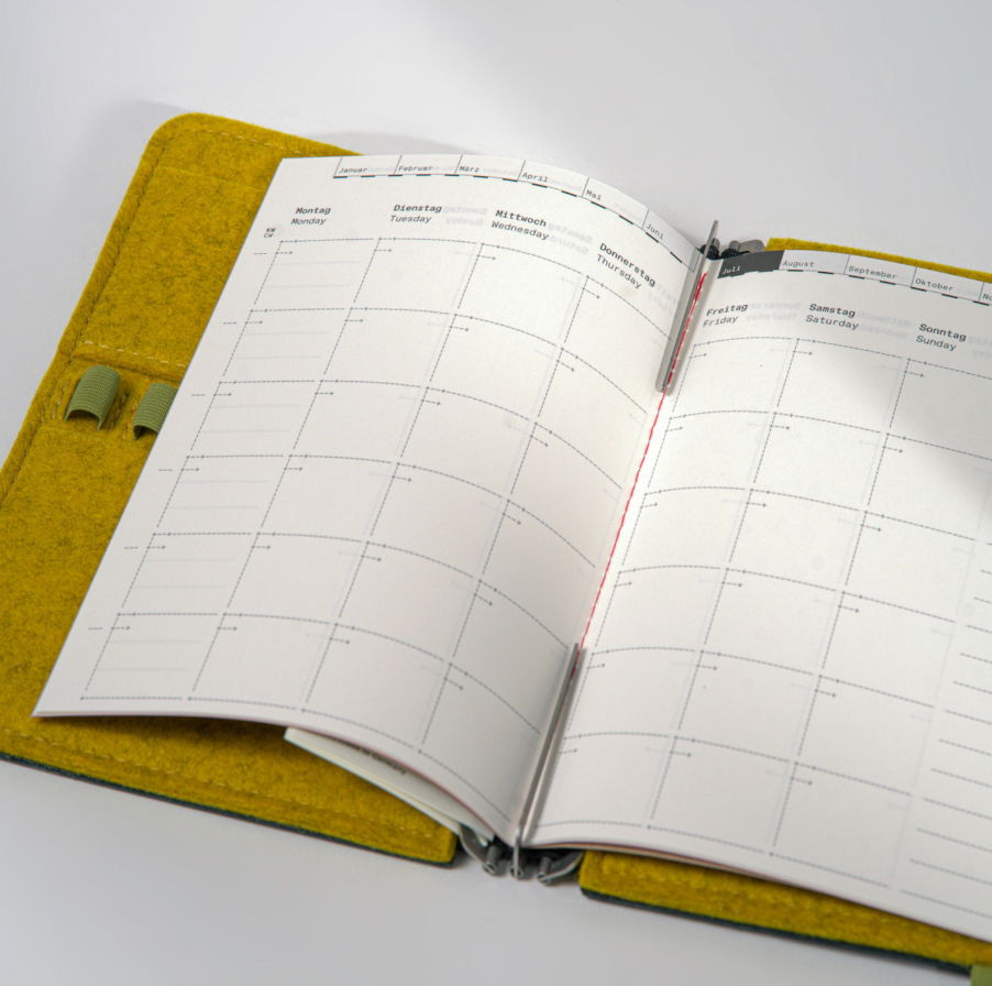 Monthly Calendar, undated