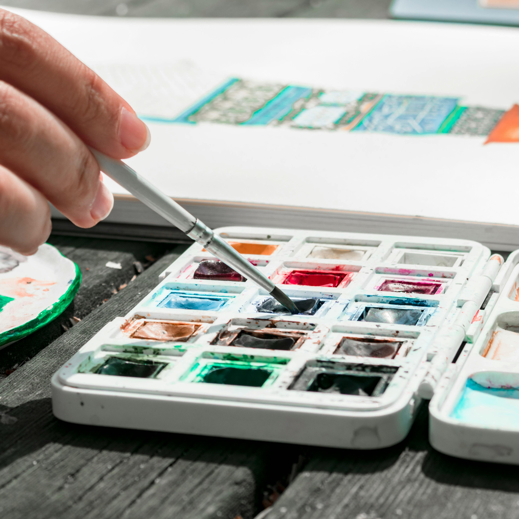 Exploring Watercolours Workshop