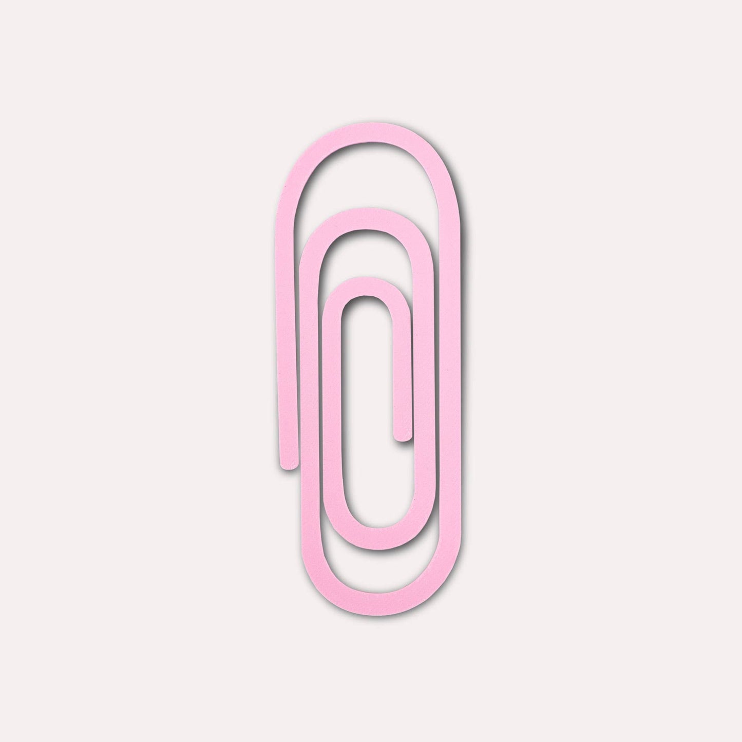 Paperclip 3D Printed Bookmark: Emerald