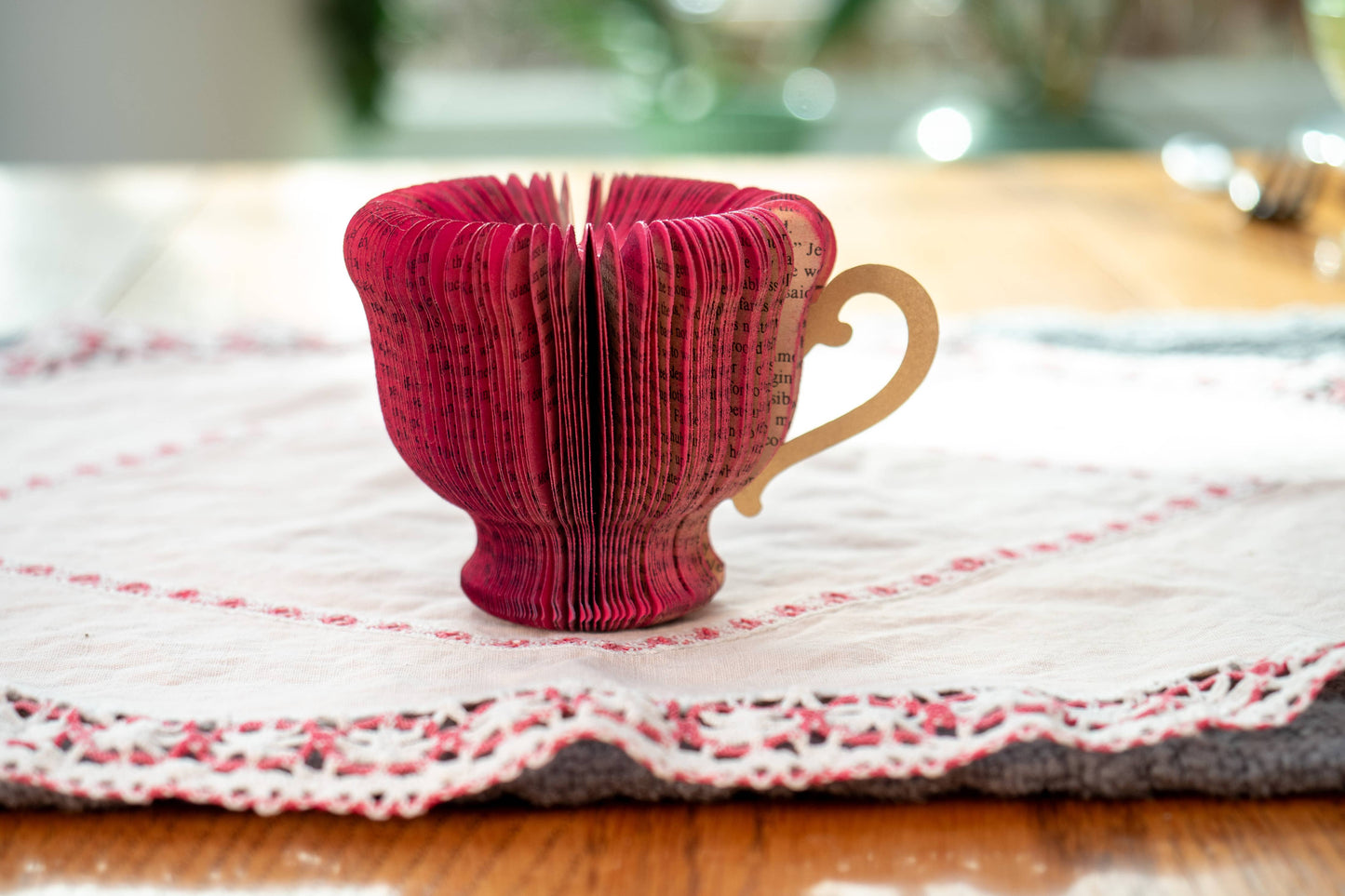 Teapot and Teacup Decor-Bookish Party Decor: Deep Teal / Teapot